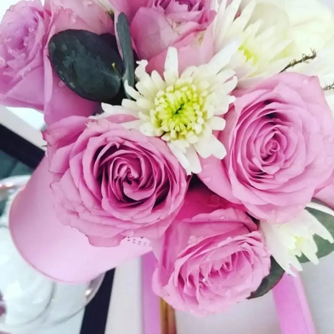 Hand-Tied Rose Bouquets by LaFlora Blooms
